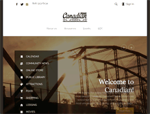 Tablet Screenshot of canadiantx.org